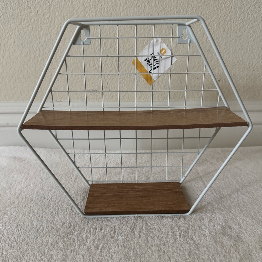 NWT Target Bullseye 2021 Wire Shelf (white)